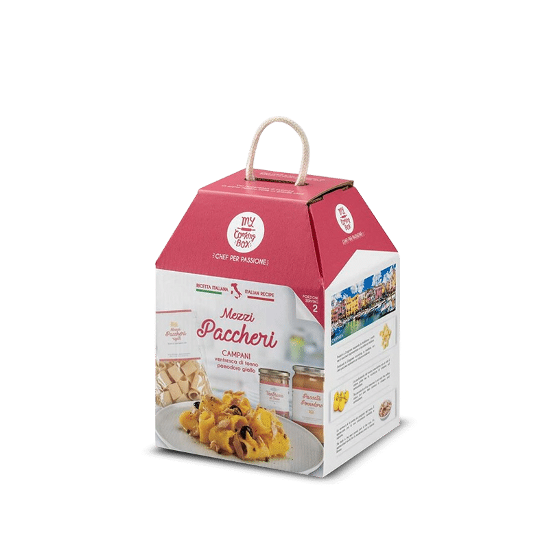 Mezzi Paccheri Con Ventresca Di Tonno