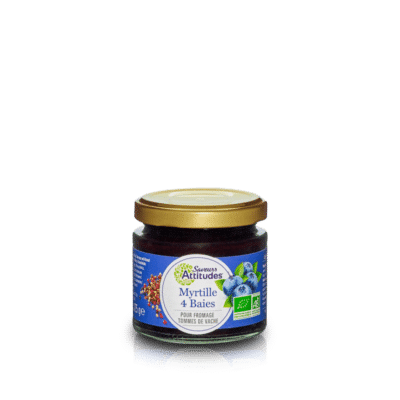 Myrtille 4 Baies Organic Jam 125g