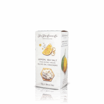 Crackers with Lemon, Sea Salt & Olive oil 125g