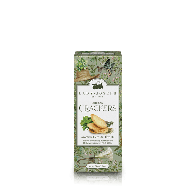 Lady Joseph Crackers aromatic herbs& Olive oil 100g