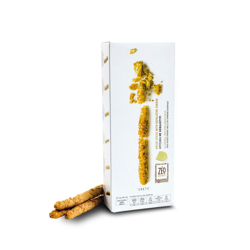 ZEO κριτσίνια με κεφαλοτύρι 160g